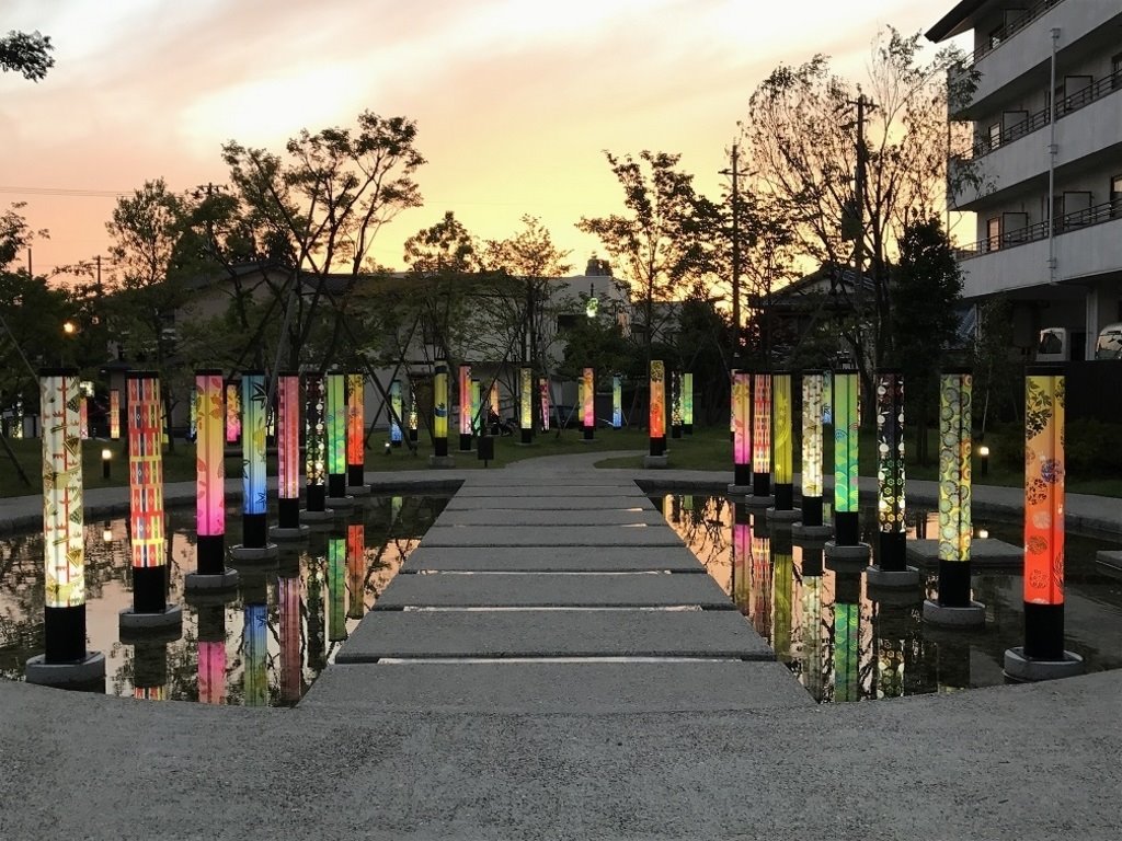 츠키오카 온천가